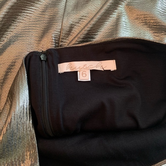 Hutch Carter Metallic Mini Skirt - Picture 7 of 8